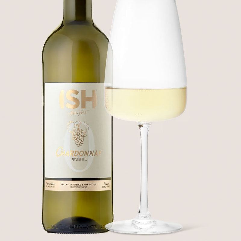 Ish non alcoholic wine alkoholfri hvidvin chardonnay