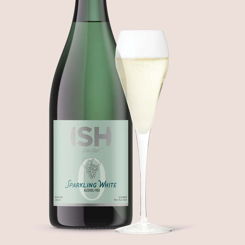 chateau de ish sparkling white wine alkoholfri alcohol-free