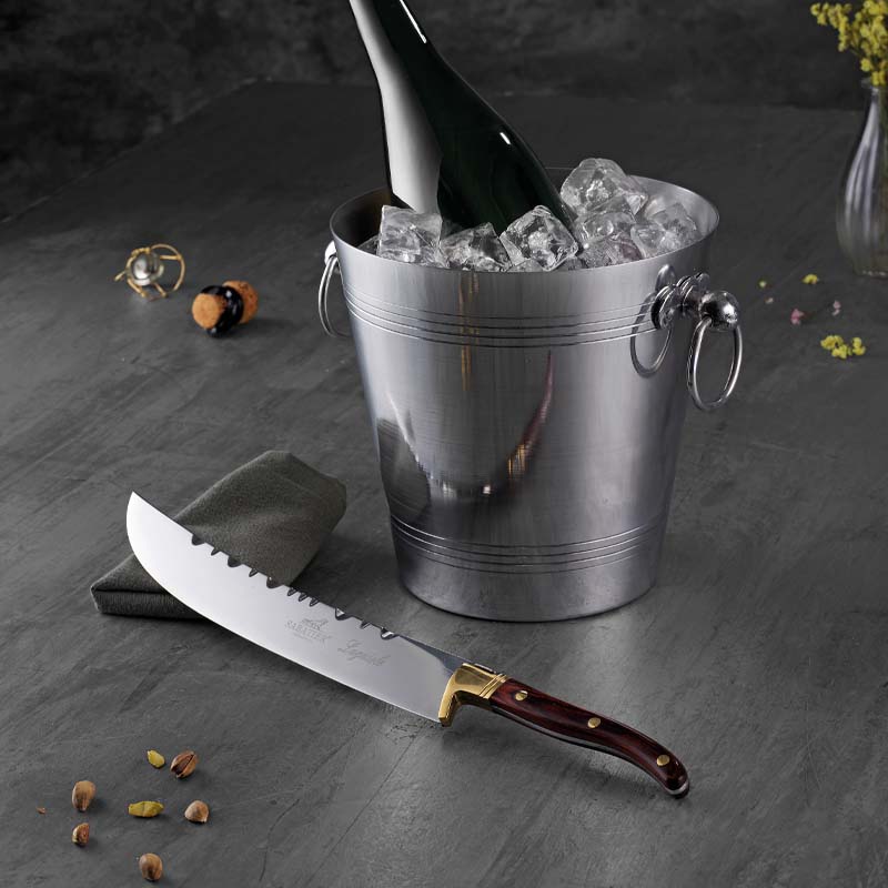 champagnesabel guld træskaft sabatier