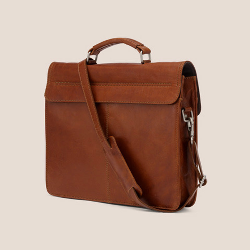 Velorbis Copenhagen - Briefcase Honey arbejdstaske computertaske læder