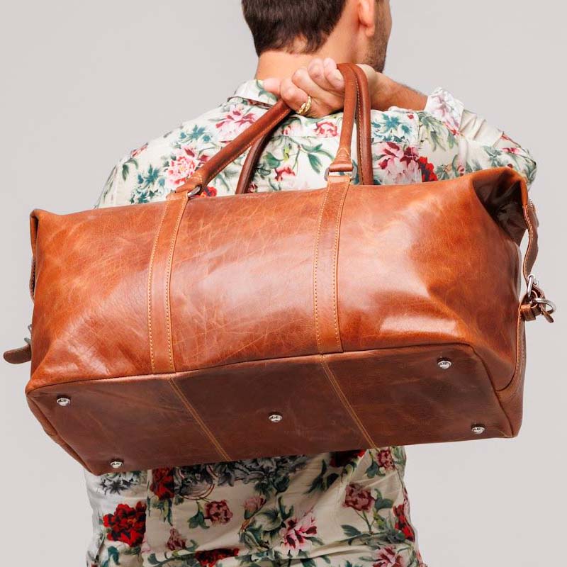 taske velorbis stor læder.