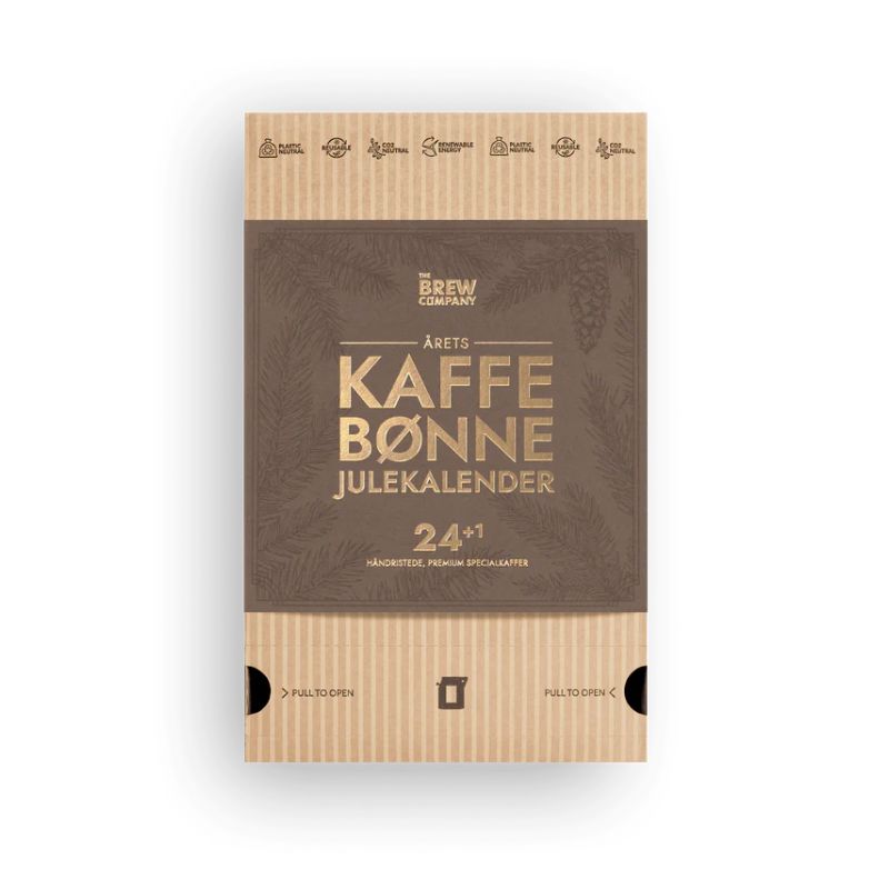 the brew company kaffe bønne julekalender 2025 kaffebønner kaffekalender køb
