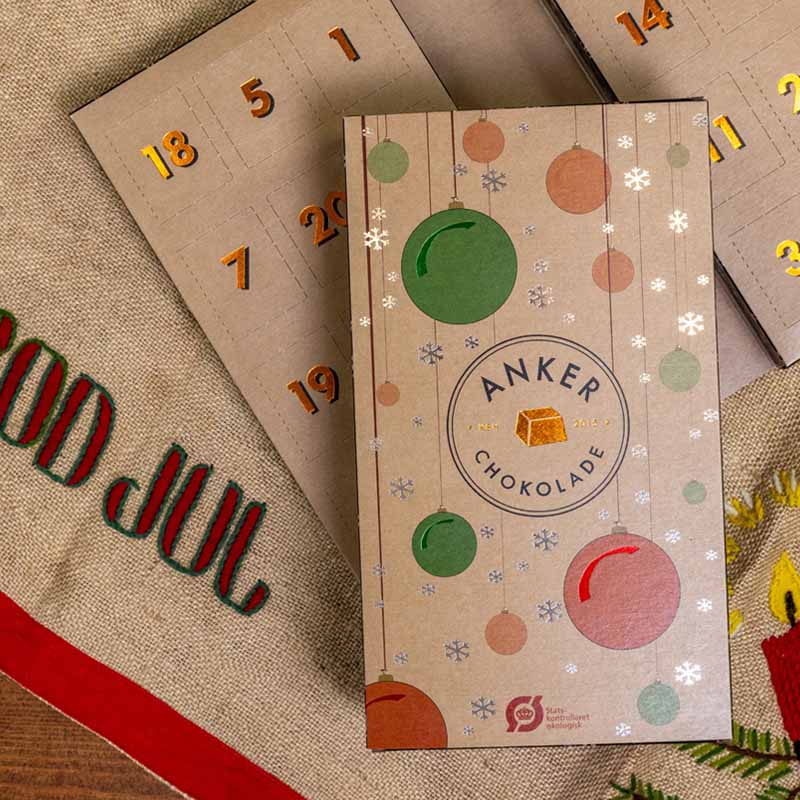 Anker chokolade julekalender voksen