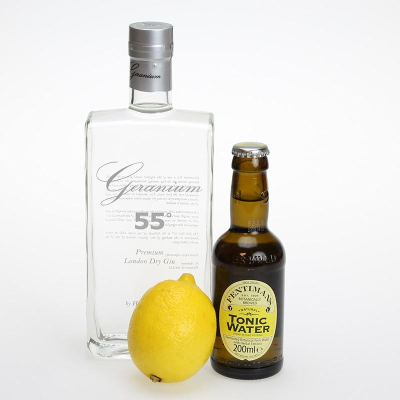 Geranium Gin - London Dry Gin, 55%