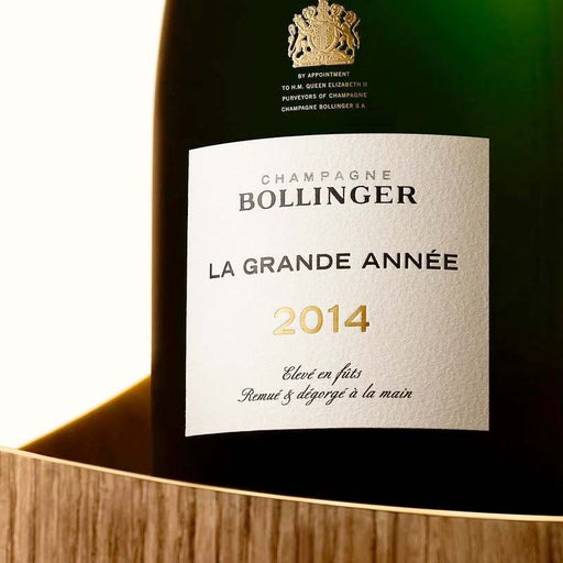 bollinger champagne la grande année 2014 champagne