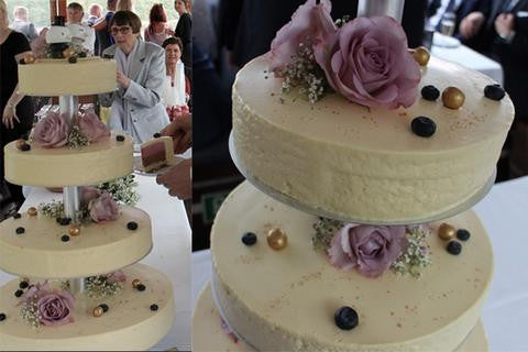 Kun Det Bedste Bryllupskage