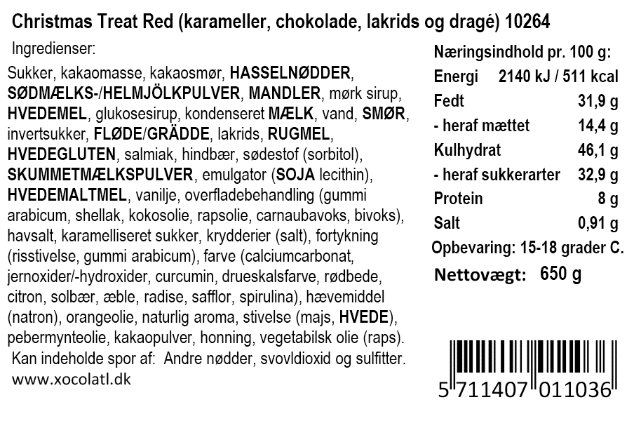 Xocolatl - Christmas Treats, gaveæske.