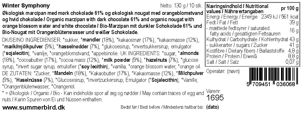Summerbird - Winter Symphony - Julesommerfulge