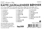 THE BREW COMPANY - Kaffe Julekalender, bønner
