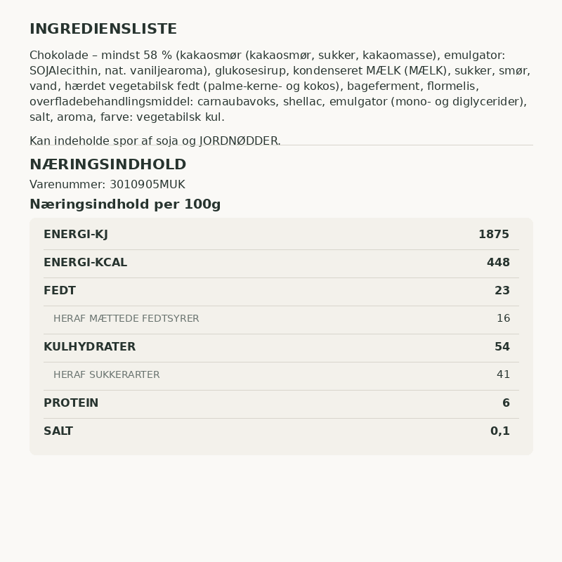 Karamel Kompagniet - Chokoladeovertrukket kirsebærkaramel