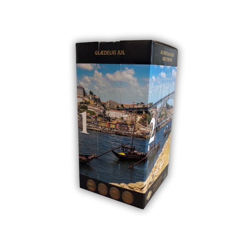 portvin adventskalender 2025 nordjysk vinimport Cruz, dow's, Messias, Trovisca porto