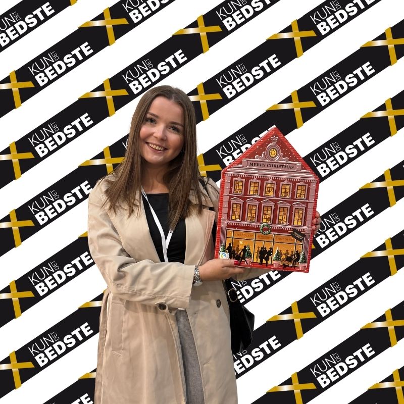 Husformet chokolade julekalender  Sv Michelsen Fairtrade, glutenfri alkoholfri