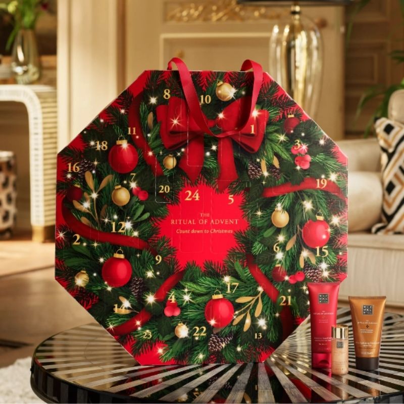 Rituals julekalender 2025 køb the ritual of advent wreath advent calendar  indhold
