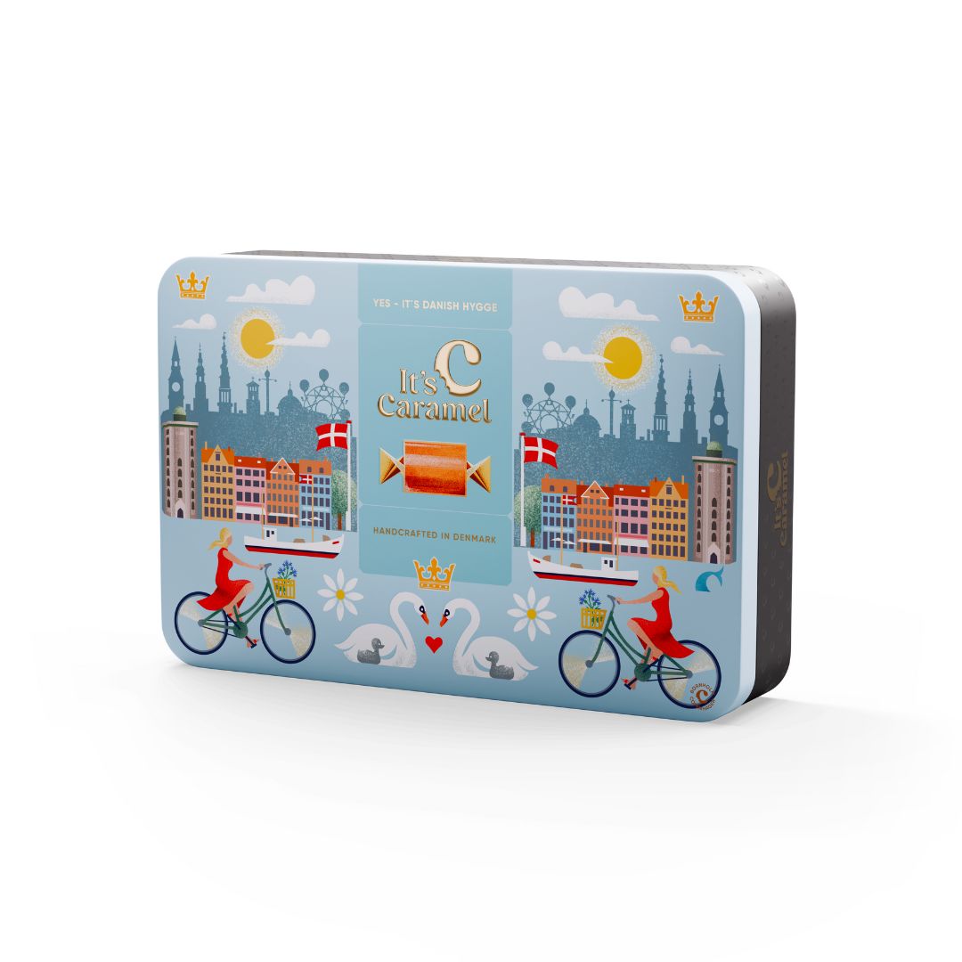 It's caramel by Karamelleriet tinduse karameller hygge mindesmærker turist dansk gave