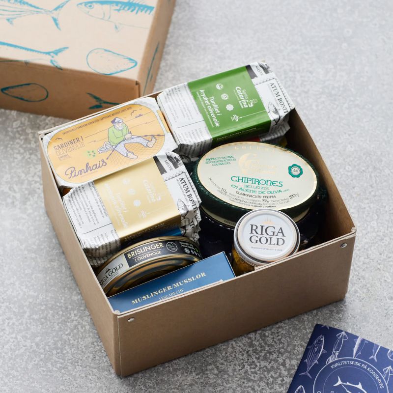 GRØNDALS - Smagekasse med fisk