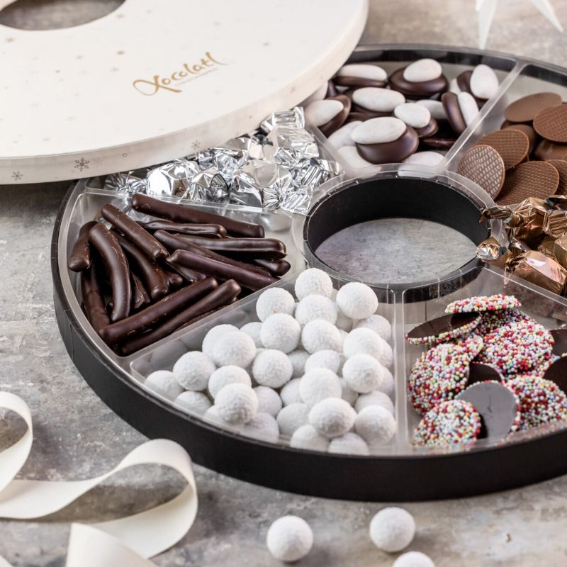 Den ultimative gaveæske fra Xocolatl: Snow crystal selection mix