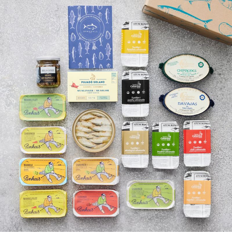 GRØNDALS - Smagekasse med fisk