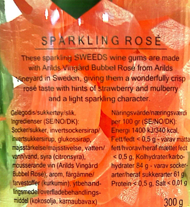 SWEEDS - Sparkling Rosé Vingummi