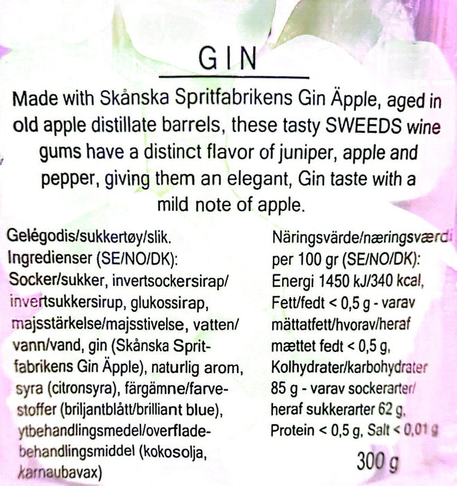 SWEEDS - Gin Vingummi