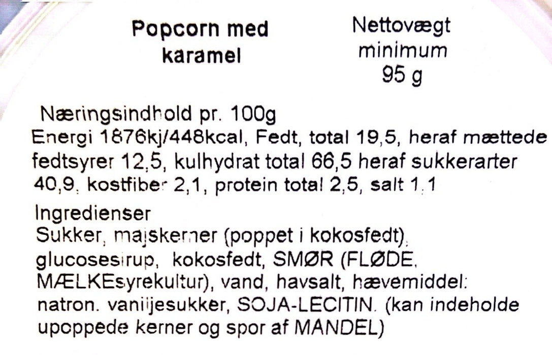 NoCrap Gourmet Popcorn - Karamel