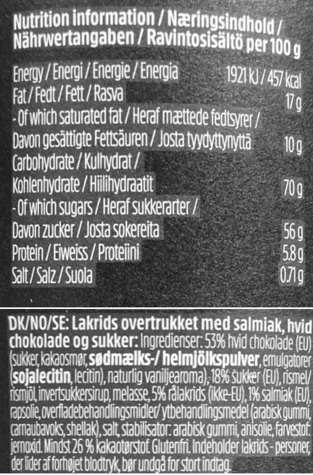 Bülow Lakrids - E - salmiak big
