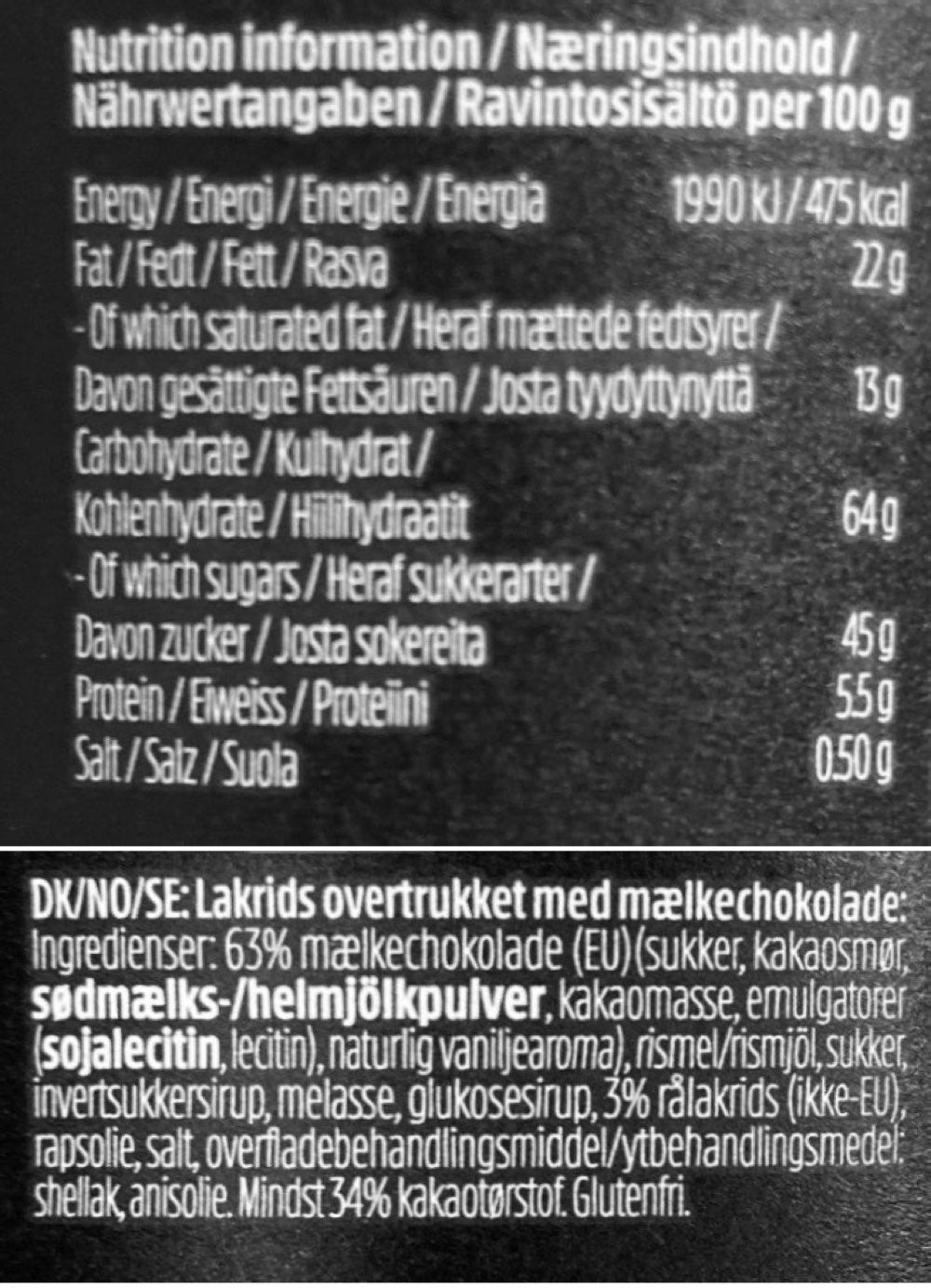 Bülow Lakrids - A chokolade lakrids