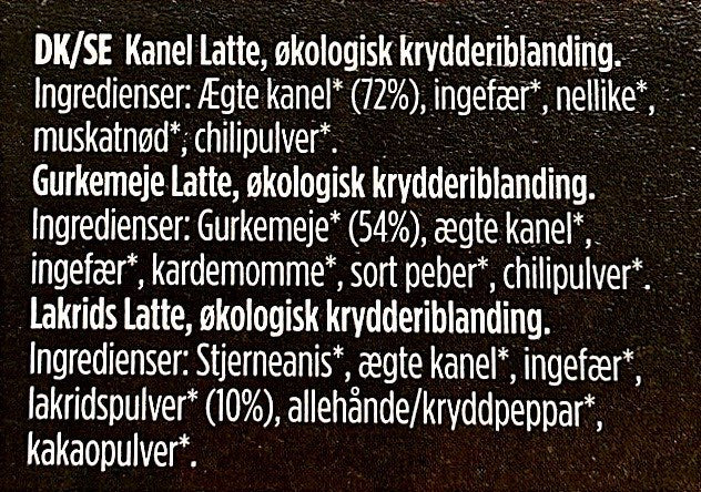 Mill & Mortar – Latte Spices gaveæske