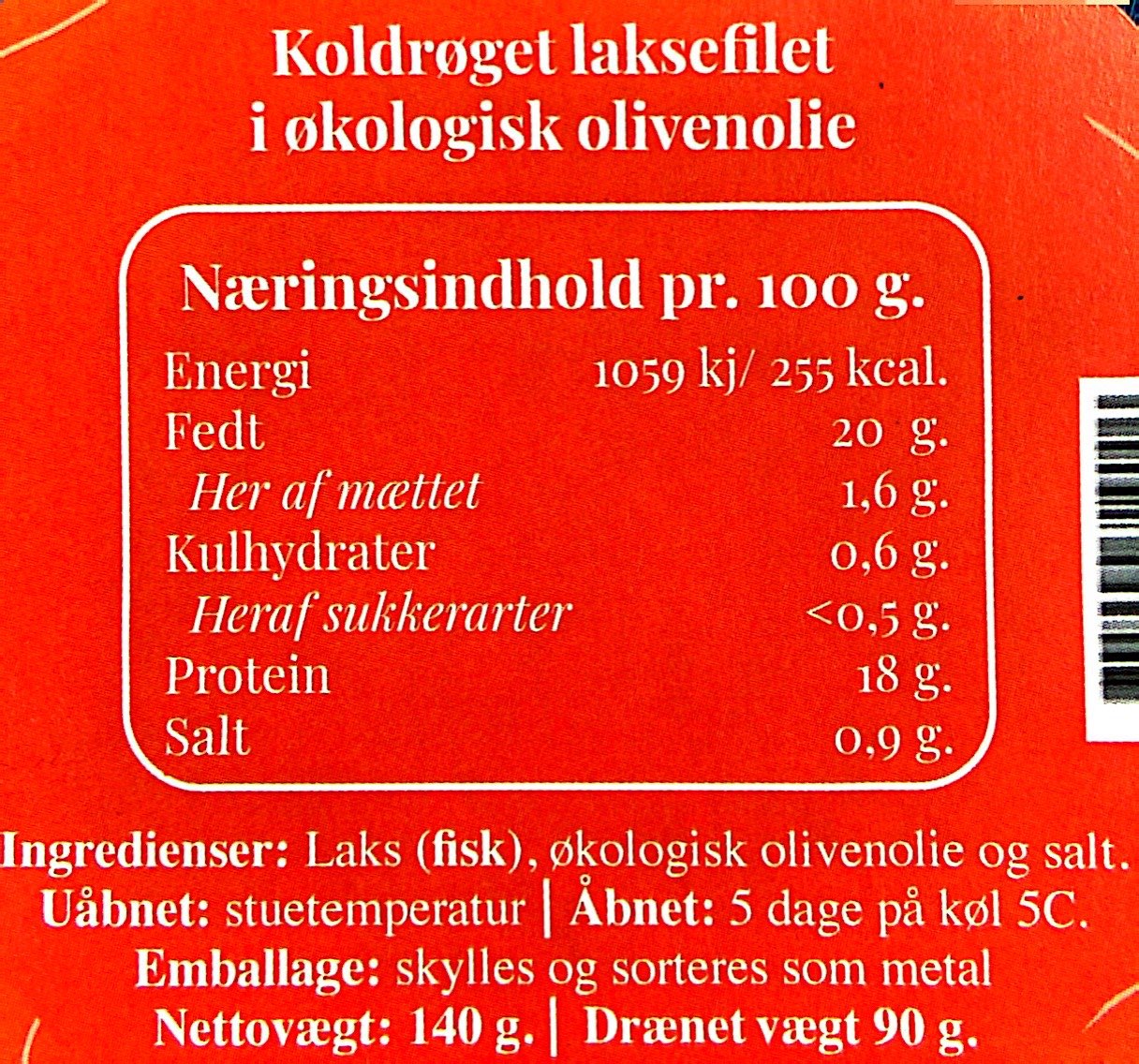 GRØNDALS - Koldrøget Laks