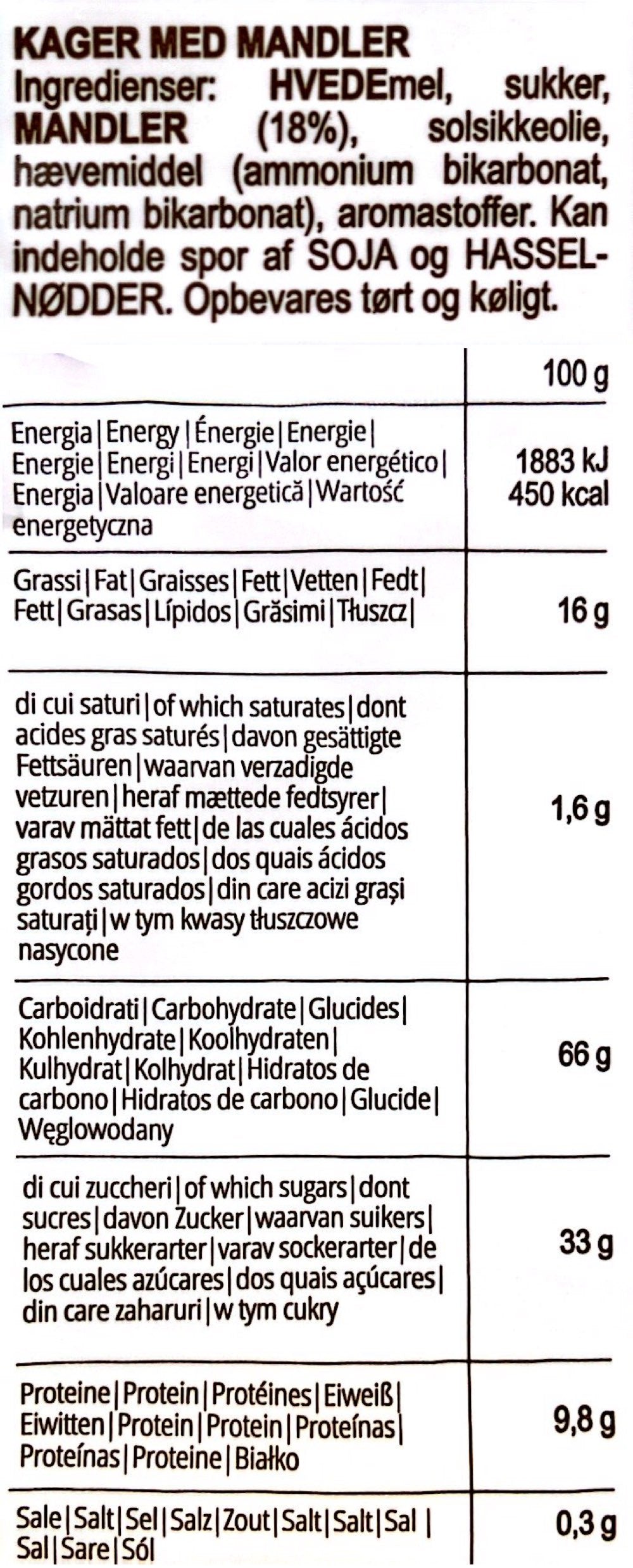 Laurieri - Cantucci med mandel