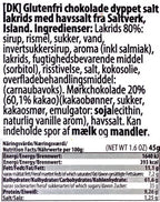 Lakritsfabriken -  Saltlakrids med chokolade og salt.