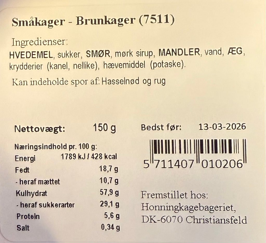 Xocolatl - Brunkager