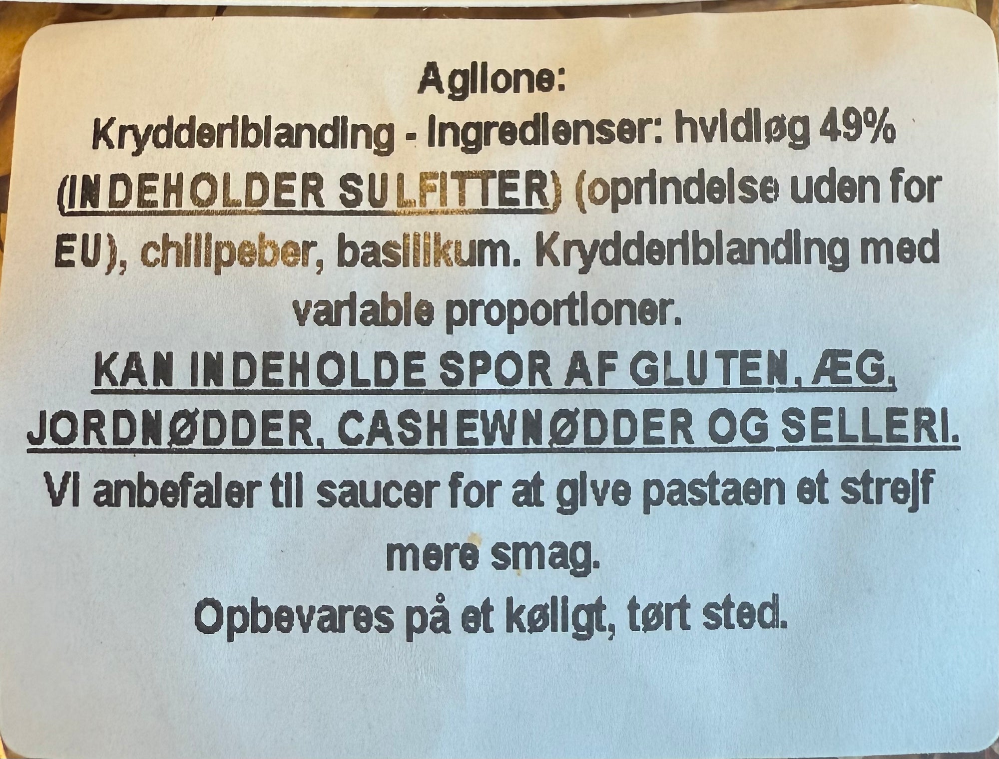 BELLA ITALIA - Aglione, krydderiblanding