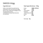 SWEEDS - Gløgg Vingummi, 50 stk