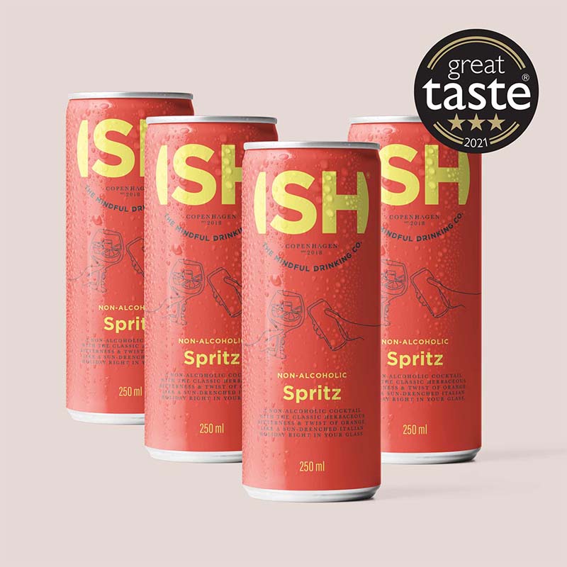 ish spritz alkoholfri dåser 