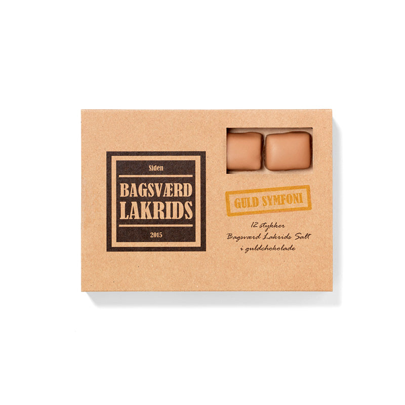 Bagsværd Lakrids Guld Symfoni lakrids chokolade karamelliseret