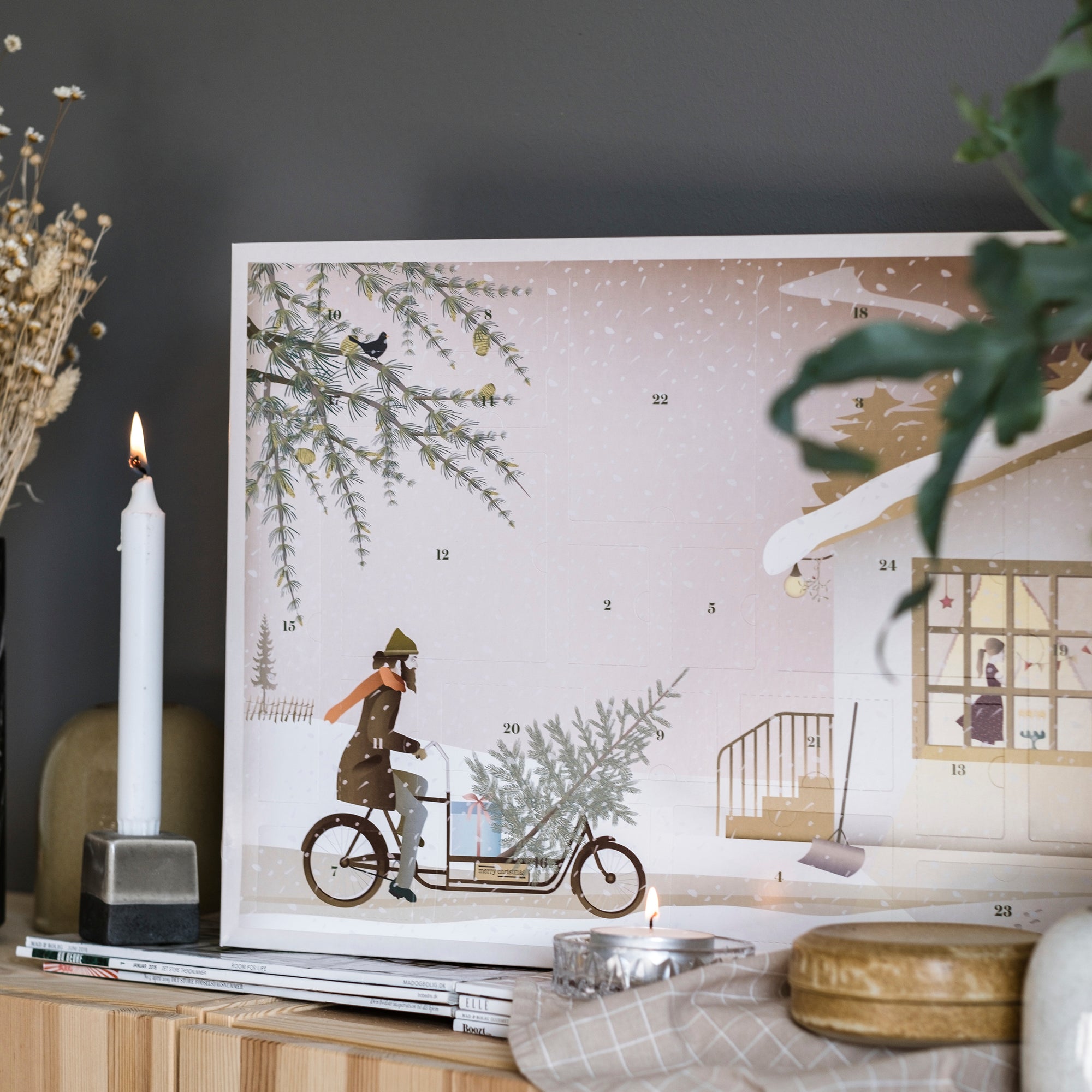 Julekalender 2024 vissevasse byg-selv-kalender