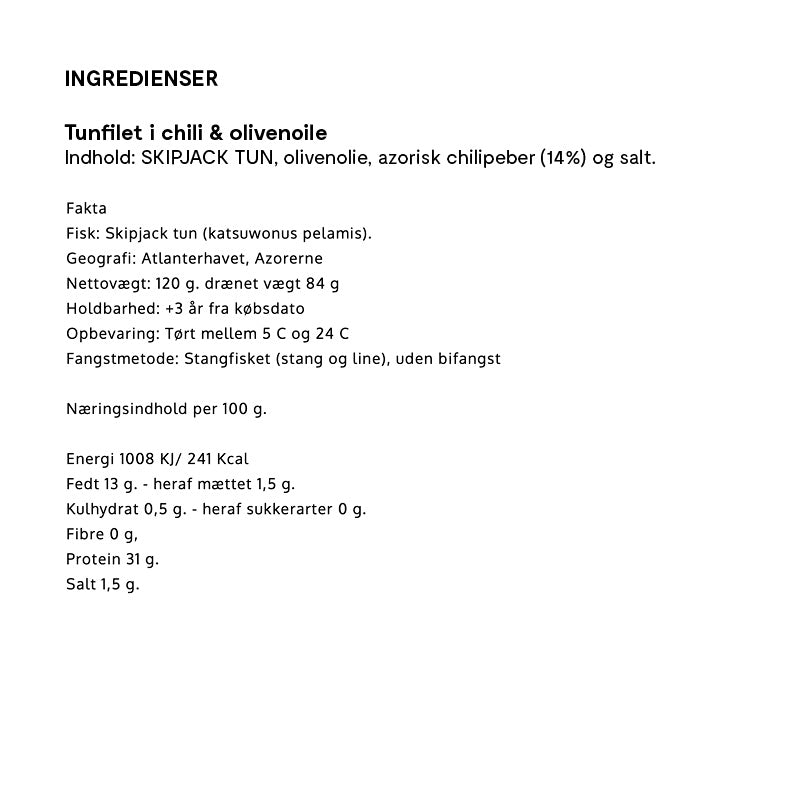 GRØNDALS - Smagekasse med fisk