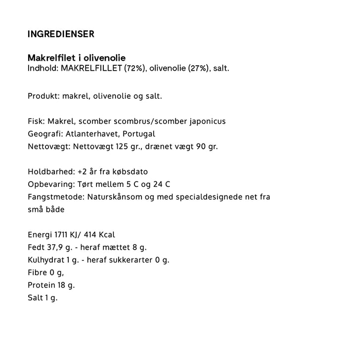 GRØNDALS - Gavekasse med fisk