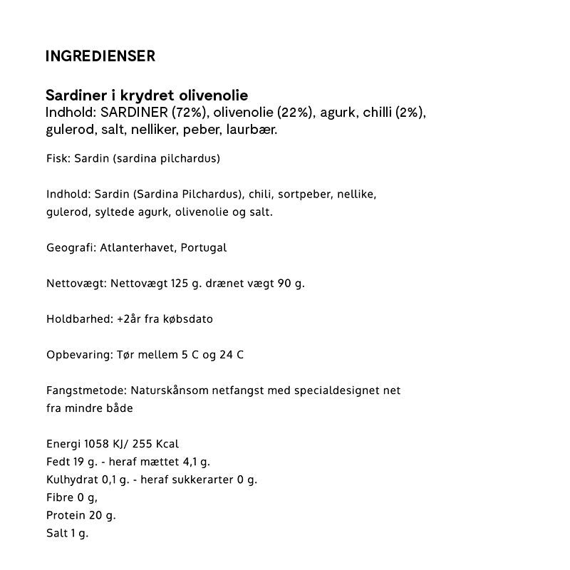 GRØNDALS - Smagekasse med fisk