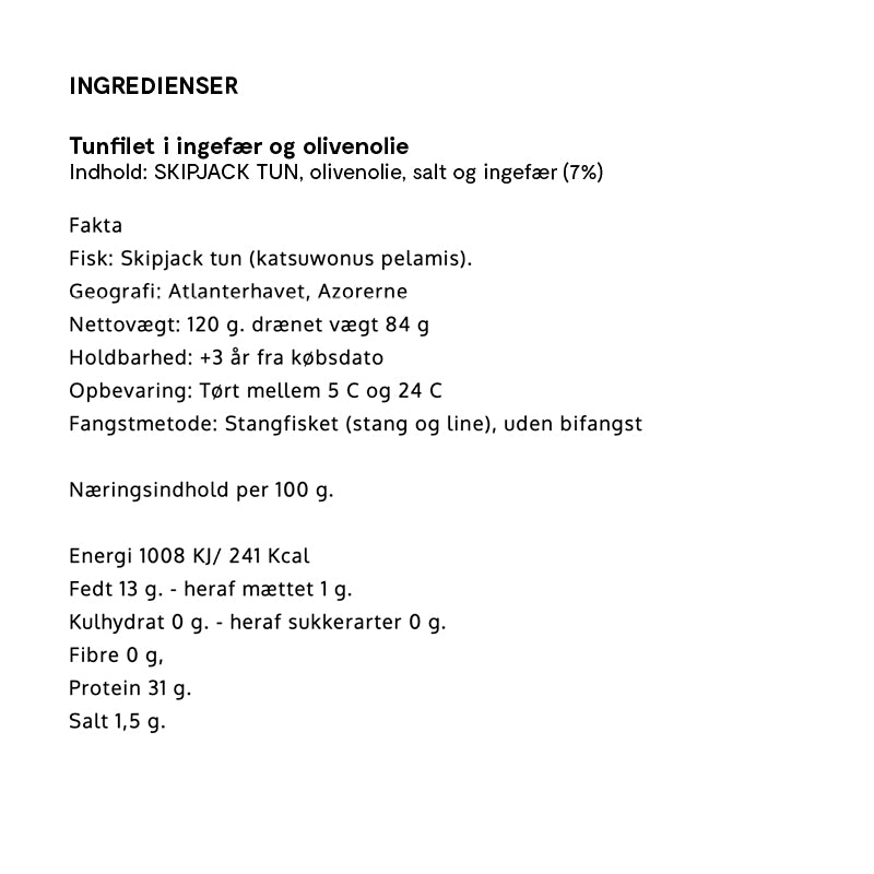 GRØNDALS - Smagskasse med fisk