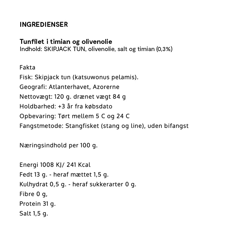 GRØNDALS - Smagekasse med fisk