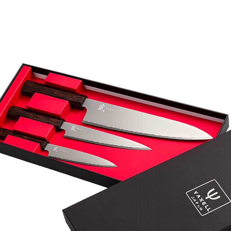 YAXELL - HANA kokkekniv, universalkniv og kødkniv