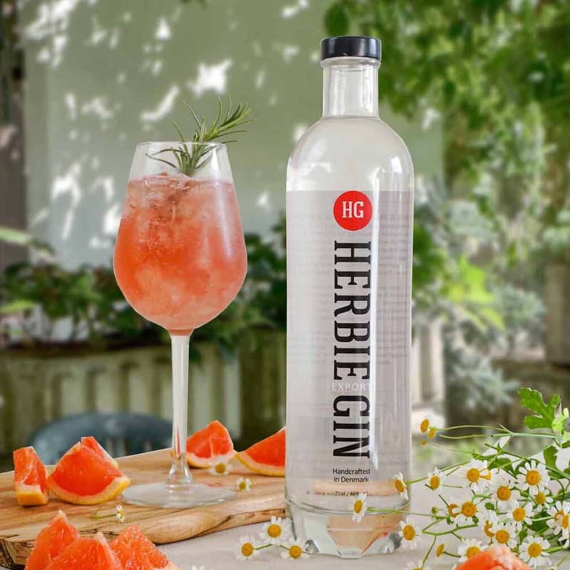 Export Herbie Gin cocktail