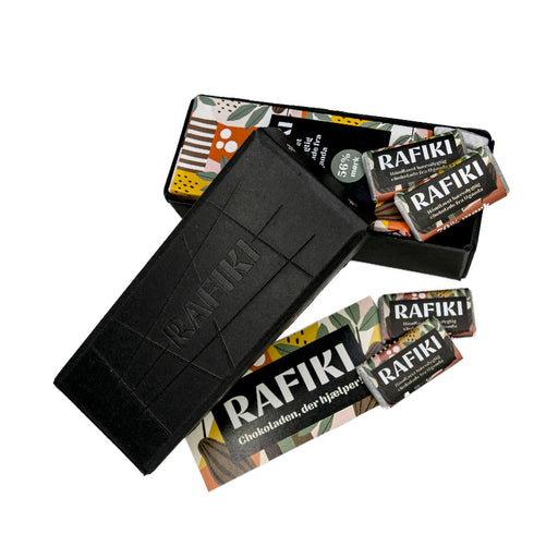 Rafiki mørk chokolade gave