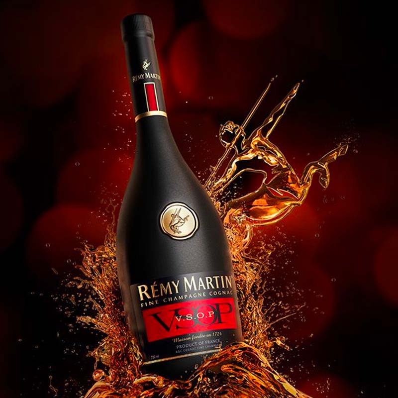 Remy martin cognac black bottle