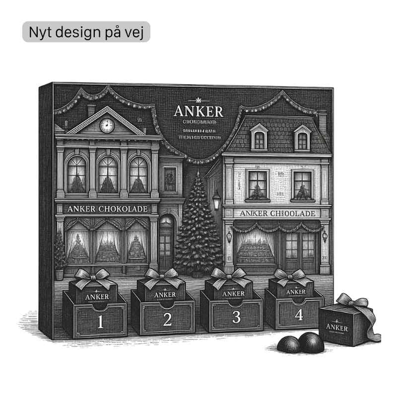 anker chokolade ny julekalender 2026 økologisk delevenlig 2 personer
