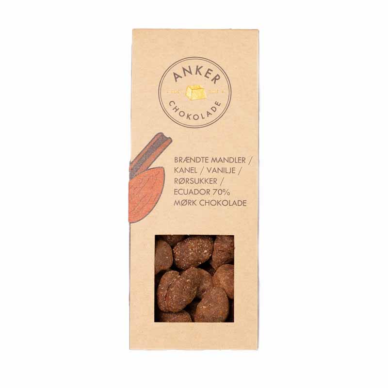 Anker Chokolade - Brændte mandler