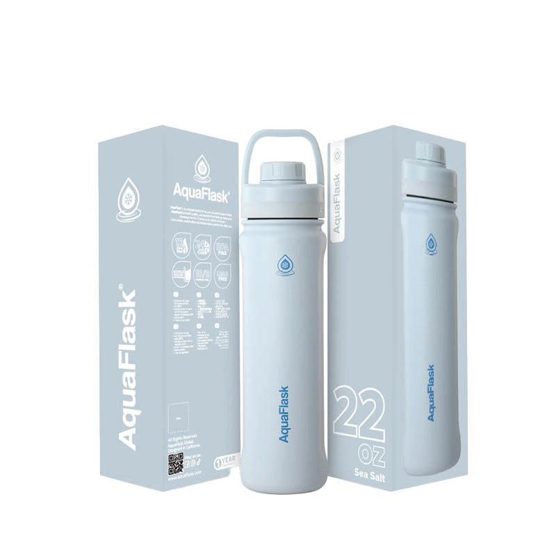 AquaFlask Sports Bottle – Sea Salt – 650 ml