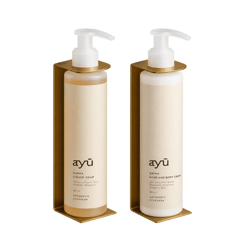 ayú - Gavesæt med vægholdere, messing