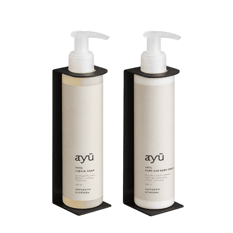 ayú - Gavesæt med vægholdere, sort